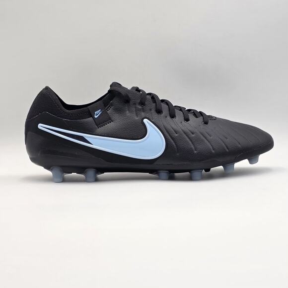 Nike Tiempo Legend 10 Pro AG-Pro DV4330-003 Black Ice Blue Men’s Size 10 New